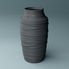 BAST mellemstor klassisk vase