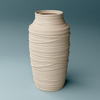 BAST mellemstor klassisk vase