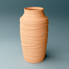 BAST mellemstor klassisk vase