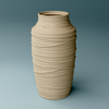 BAST mellemstor klassisk vase